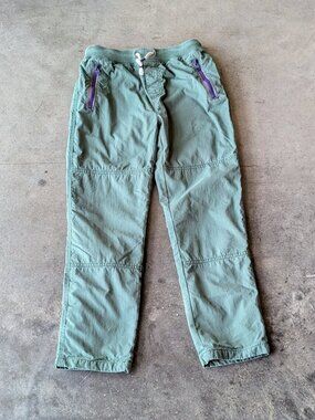 Mini Boden Green Cosy Lined Trousers size 10Y